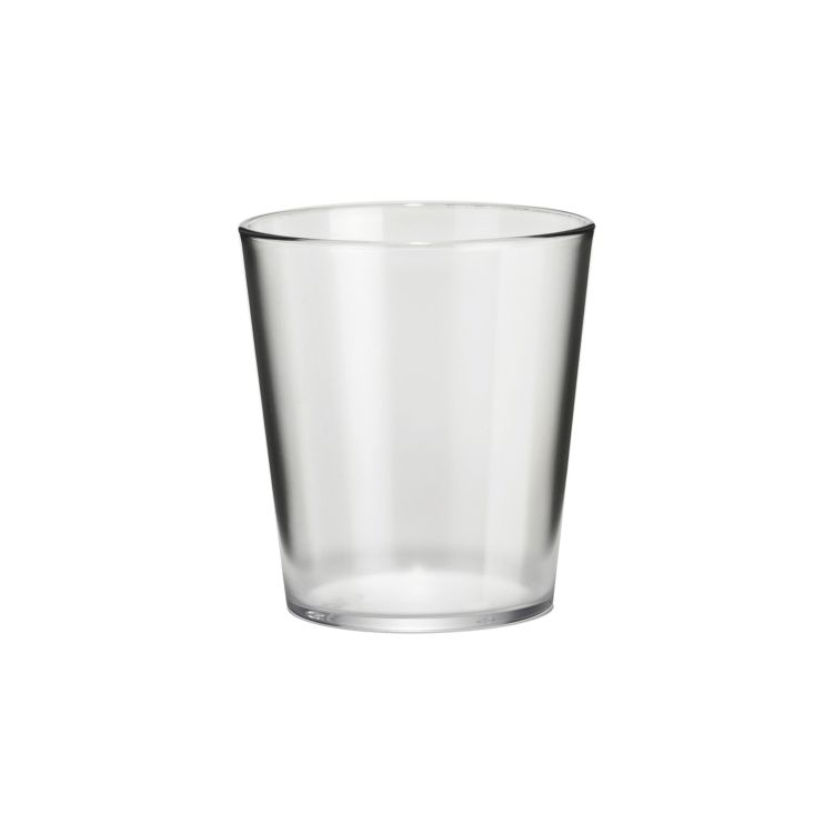 Bicchiere Tumbler trasparente Goldplast