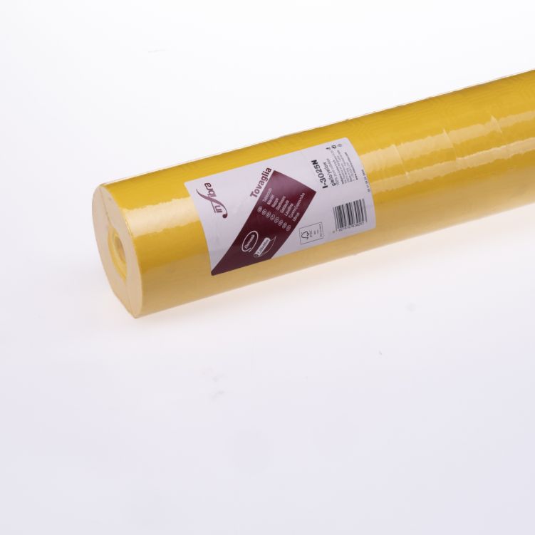 Rotolo Tovaglia Di Carta Damascata - 7m X 120cm, Bianco, Per Feste E Eventi, Made In Italy - Foto 5