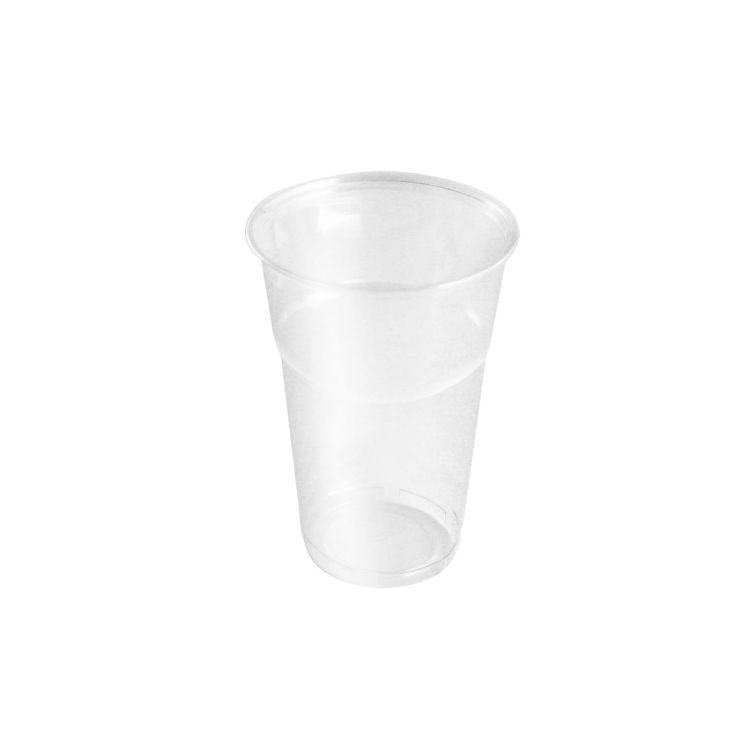 Bicchiere in plastica biodegradabile PLA