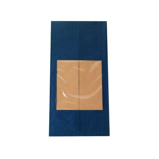 Busta kraft con finestra 22.5X45+22.5