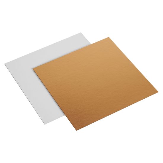 Tavolette in cartone dorate 85x105