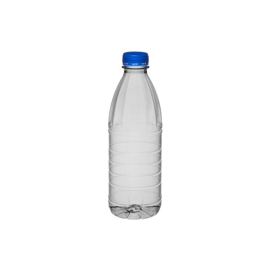 Bottiglia in plastica con tappo 1L