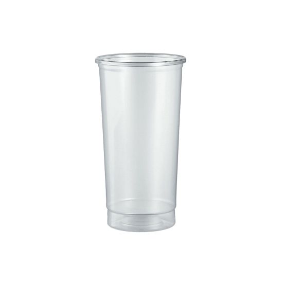 Bicchiere di plastica trasparente 
