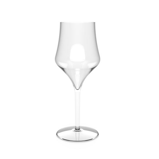 Bicchiere a calice trasparente Goldplast 320CC