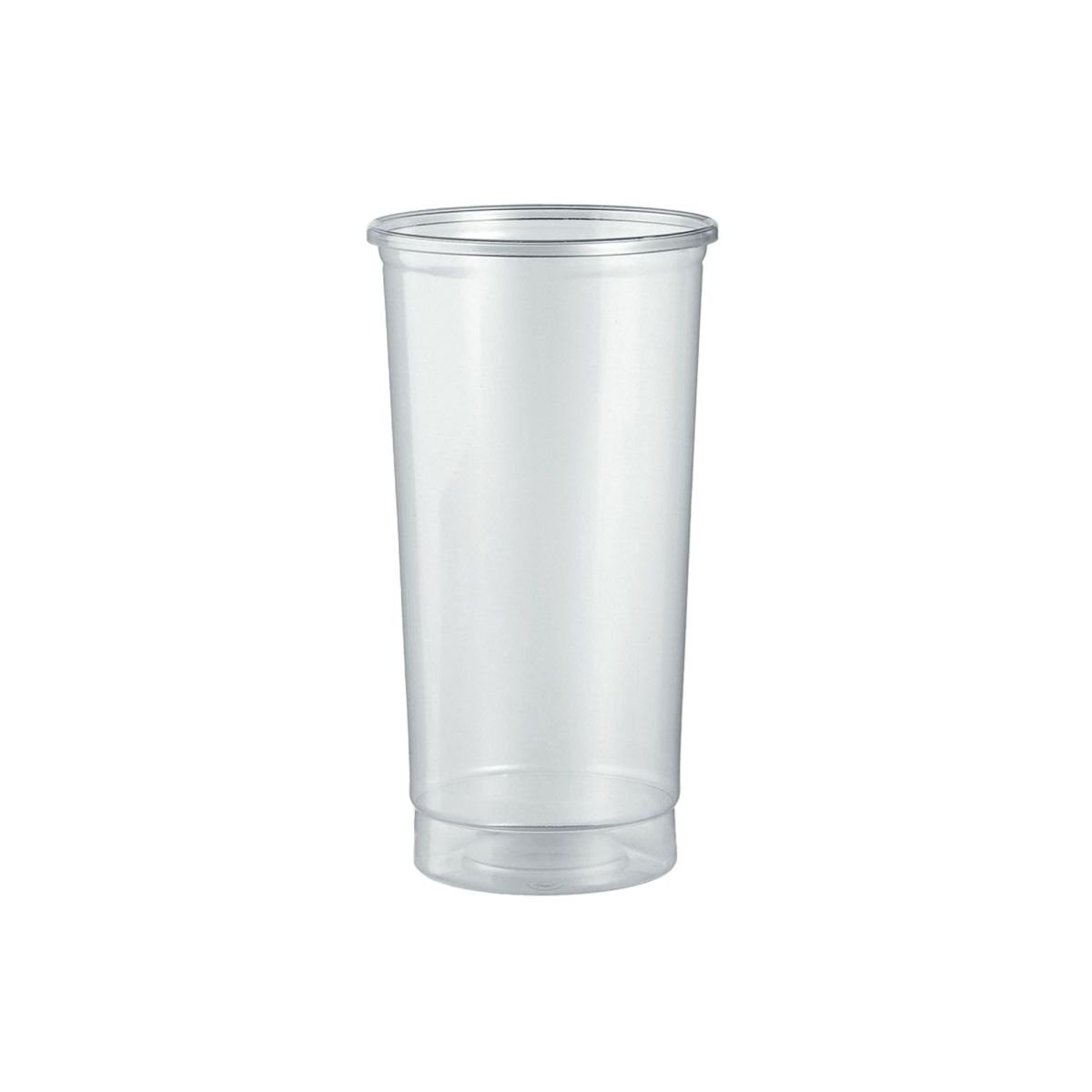 Bicchiere di plastica trasparente 