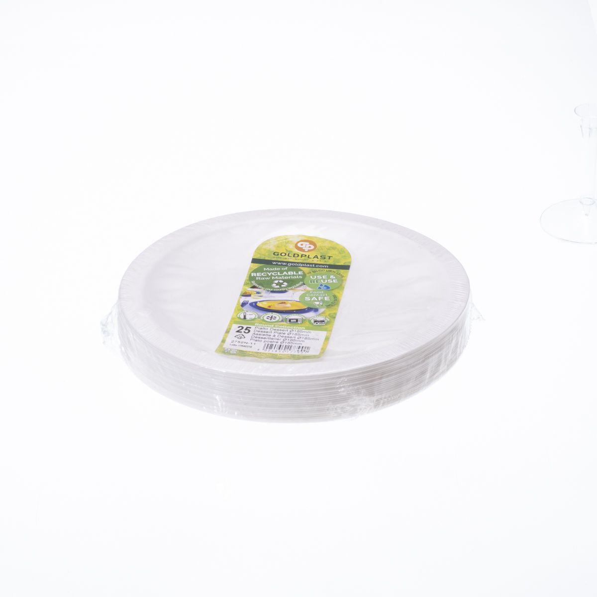 Piatto per microonde Goldplast