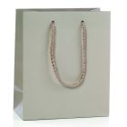 Borsa in carta con manico a corda 27X37+12