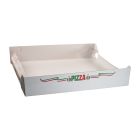 Cubo per pizza economico | 32,5 x 32,5