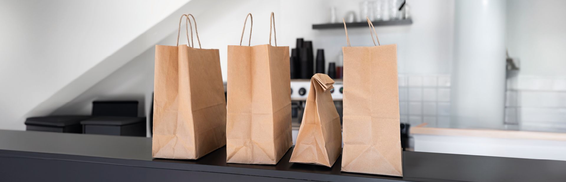 Ordina Shopper in carta kraft, medio